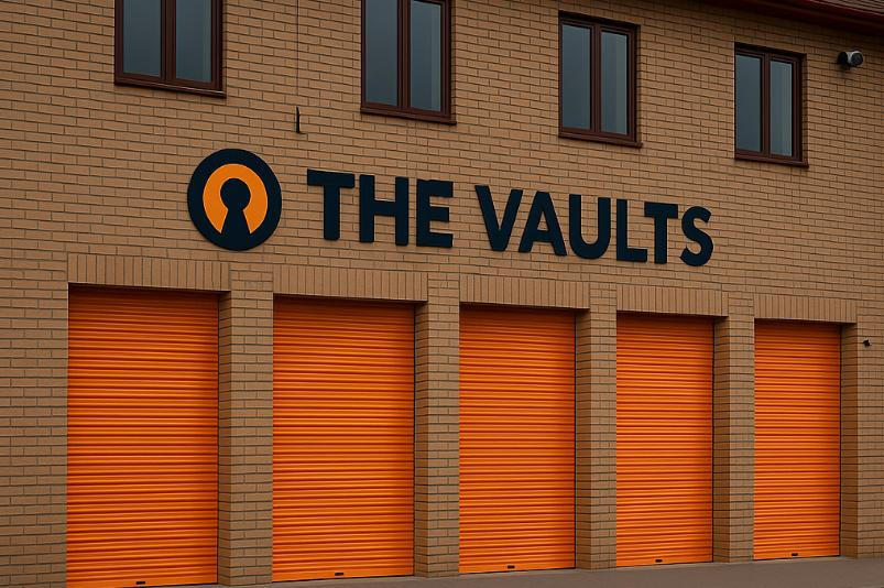 Planned Locked Self Storage Alloa – Brick-Built Garage Vaults Planned brick-built garage vaults at Locked Self Storage Alloa, featuring secure drive-up units with roller doors for households, businesses, and trades across Clackmannanshire.